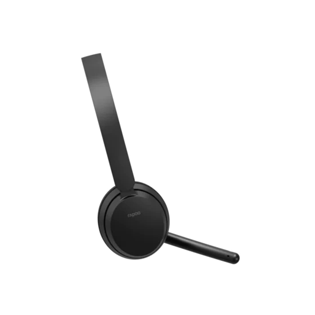 Гарнитура, Rapoo, H200, Беспроводные, Тип крепления: Дуговые, Выходная мощность 50мВт, USB, Bluetooth 5.3, 2.4GHz, Литиевая батарея 300 mAh, 15 часов автономной работы, Черный