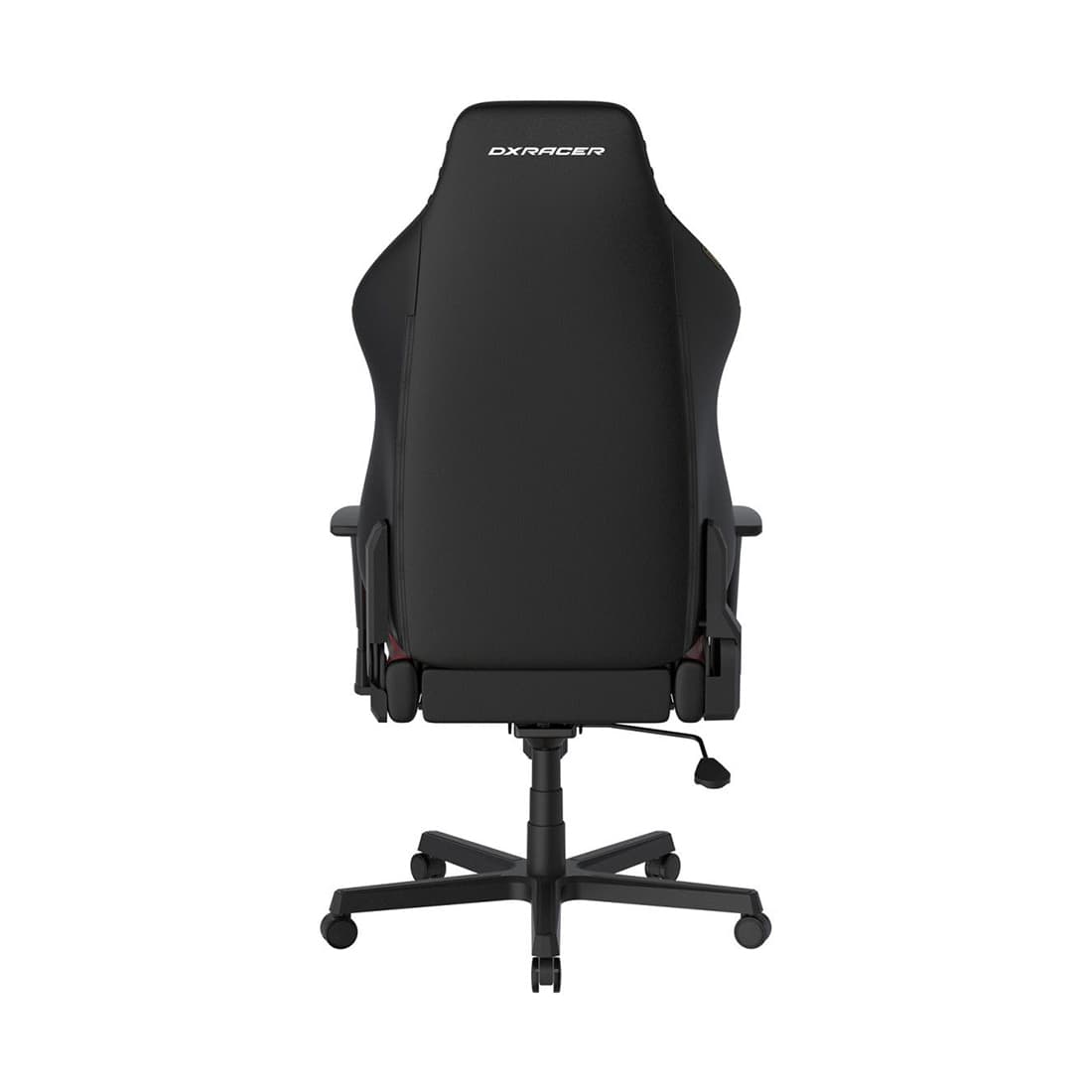 Игровое компьютерное кресло, DX Racer, GC/LHE23LTA/NR, Hammer series, Грузоподъемность рек: 115 кг, Рекомендуемый рост: 190 см. Эко-кожа PU, Металлическая основа кресла, Механизм качания: топ-ган, Нейлоновые колеса,Черно-красный