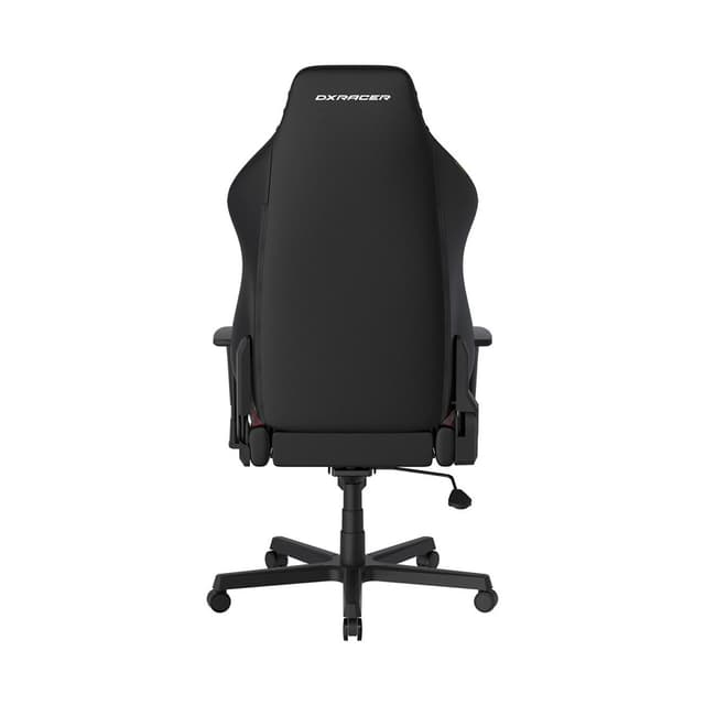 Игровое компьютерное кресло, DX Racer, GC/LHE23LTA/NR, Hammer series, Грузоподъемность рек: 115 кг, Рекомендуемый рост: 190 см. Эко-кожа PU, Металлическая основа кресла, Механизм качания: топ-ган, Нейлоновые колеса,Черно-красный