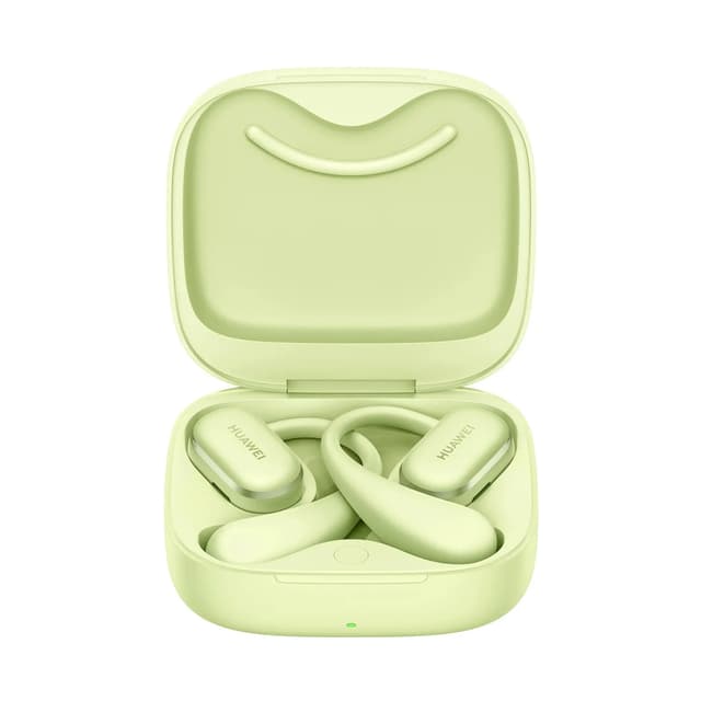 Беспроводные наушники, Huawei, FreeArc T0021, каждый наушник около 8,9, г, 55 мАч (один наушник), 510 мАч (кейс), Type-C, (Green) Зелёный