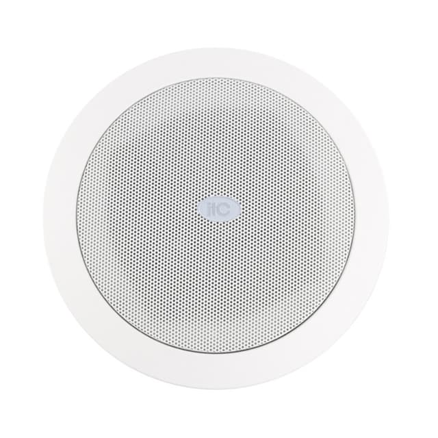Громкоговоритель, ITC, T305AP, потолочный, металлическая задняя крышка, ABS-фасад, металлическая решётка, 2.5Вт / 5Вт / 10Вт / 20Вт (100В) + 8Ом