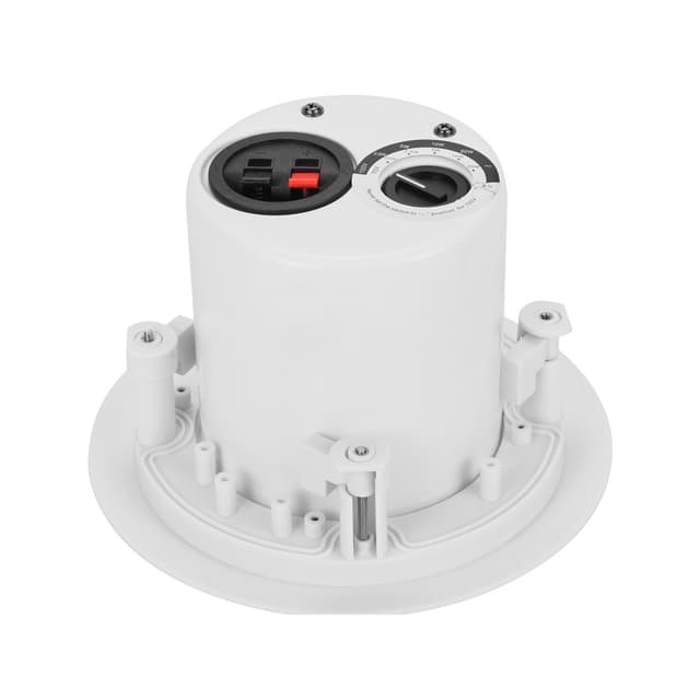 Громкоговоритель, ITC, T305AP, потолочный, металлическая задняя крышка, ABS-фасад, металлическая решётка, 2.5Вт / 5Вт / 10Вт / 20Вт (100В) + 8Ом