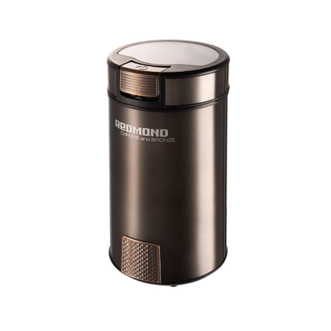 Кофемолка, Redmond, RCG-CBM1604,Максимальная мощность 280 Вт ,Система помола ротационный нож ,Регулировка степени помола нет ,Количество степеней помола 1 шт ,Максимальная доза для помола 50 г