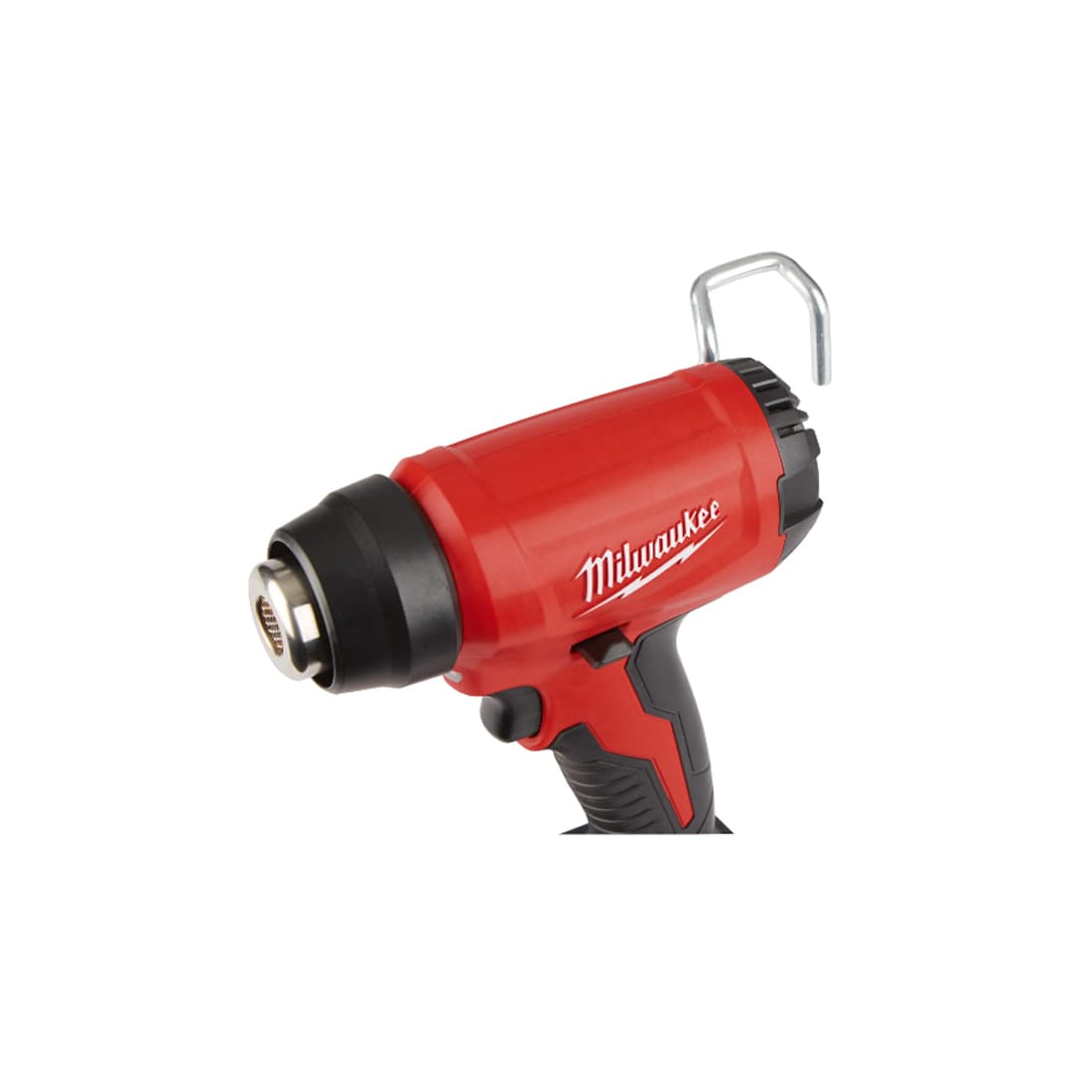 Пистолет горячего воздуха, Milwaukee, M18 BHG(4933459771), 0,18 В, фен, максимальная температура 470°C. объем воздуха 170 л/мин. картон, (тушка) без батарей и без зарядного устройства