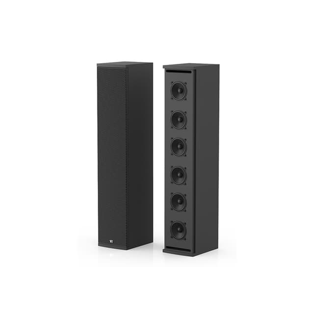 Громкоговоритель колонного типа, ITC, TS-603C, 200W @6, чёрный