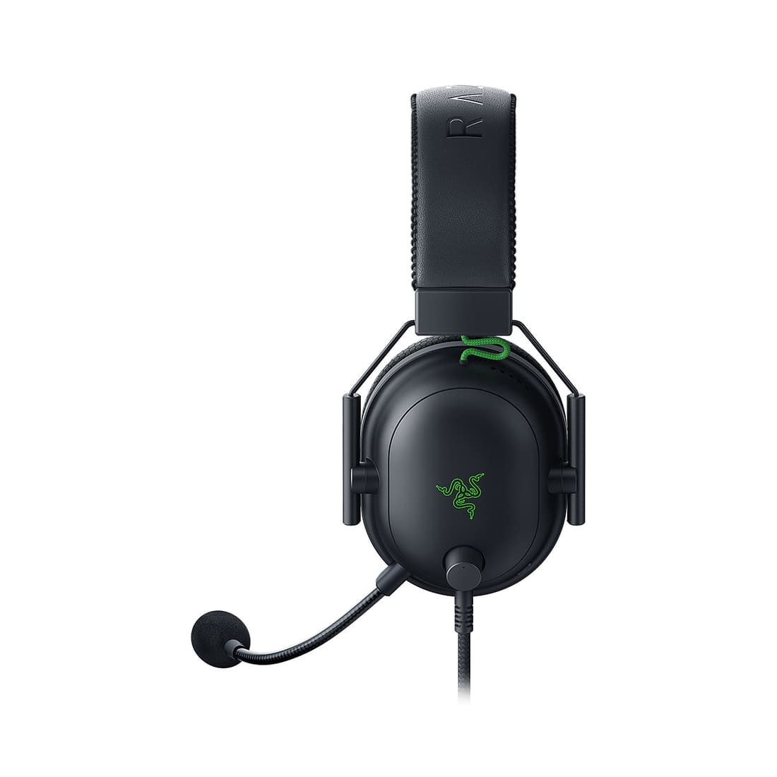 Гарнитура, Razer, Blackshark V2 + USB Sound Card, RZ04-03230100-R3M1, Игровая гарнитура, Диапазон частот: 12 - 28,000 Гц, 100 дБ, Сопротивление: 32 Oм на 1 кГц, Динамики: 50 мм, с неодимовыми магнитами , Микрофон однонаправленный подвижный, Проводные, 3,5 мм (mini jack), 1.3 метра, Черный