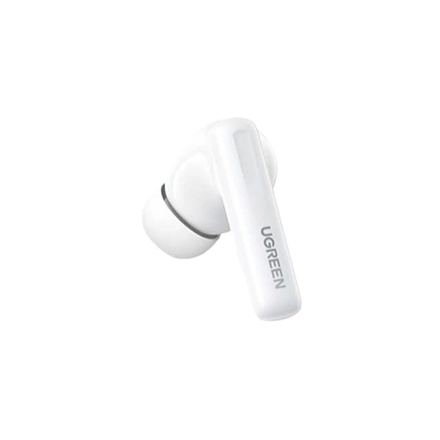 Беспроводные наушники, Ugreen, WS200/15158, HiTune T6, С активным шумоподавлением, Емкость аккумулятора наушников 40 мAч, Емкость аккумулятора кейса 400 мAч, Bluetooth 5.3, IPX5, Белый