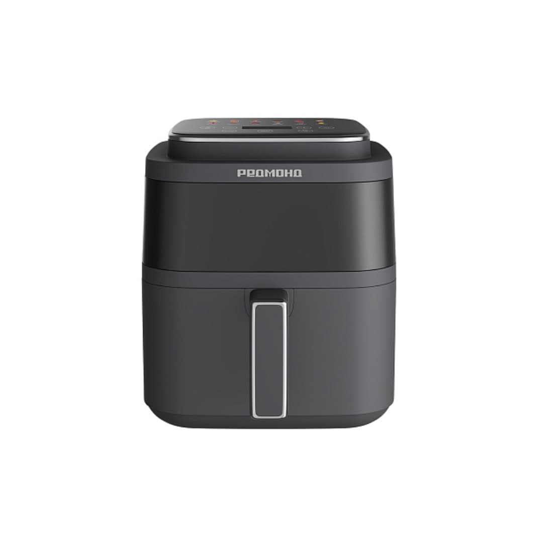 Аэрогриль, Редмонд, AG1901, Объем 4.5л, 12 программ, Температура нагрева 80–230°C, Сенсорное управление, Съемная корзина, Мощность 1290-1400 Вт, Длина шнура 0.8м, Серый