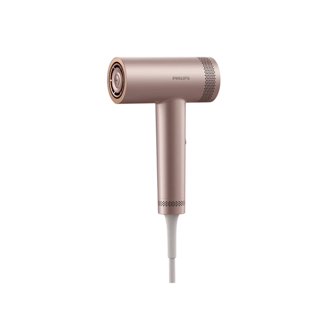 Фен, Philips, Серии 8000 BHD837/10, DC-мотор, Мощность 1400 Вт , Магнитный диффузор, 3 скорости, 7 температурных режимов, Режим автоочистки, Длина шнура 2 м, Цвет розовый