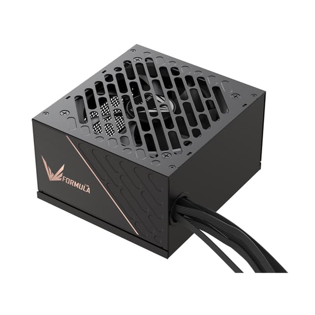 Блок питания, Formula V, FV-650BD, 650W, ATX 3.1, Bronze, APFC, 20+4 pin, 4+4pin, 5*Sata, 3*Molex, 1*PCI-E 6+2 pin, Вентилятор 12см, Кабель питания, Чёрный