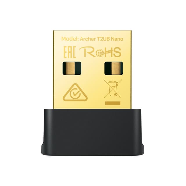 USB-адаптер, TP-Link, Archer T2UB Nano, 2.4/5 ГГц, USB 2.0