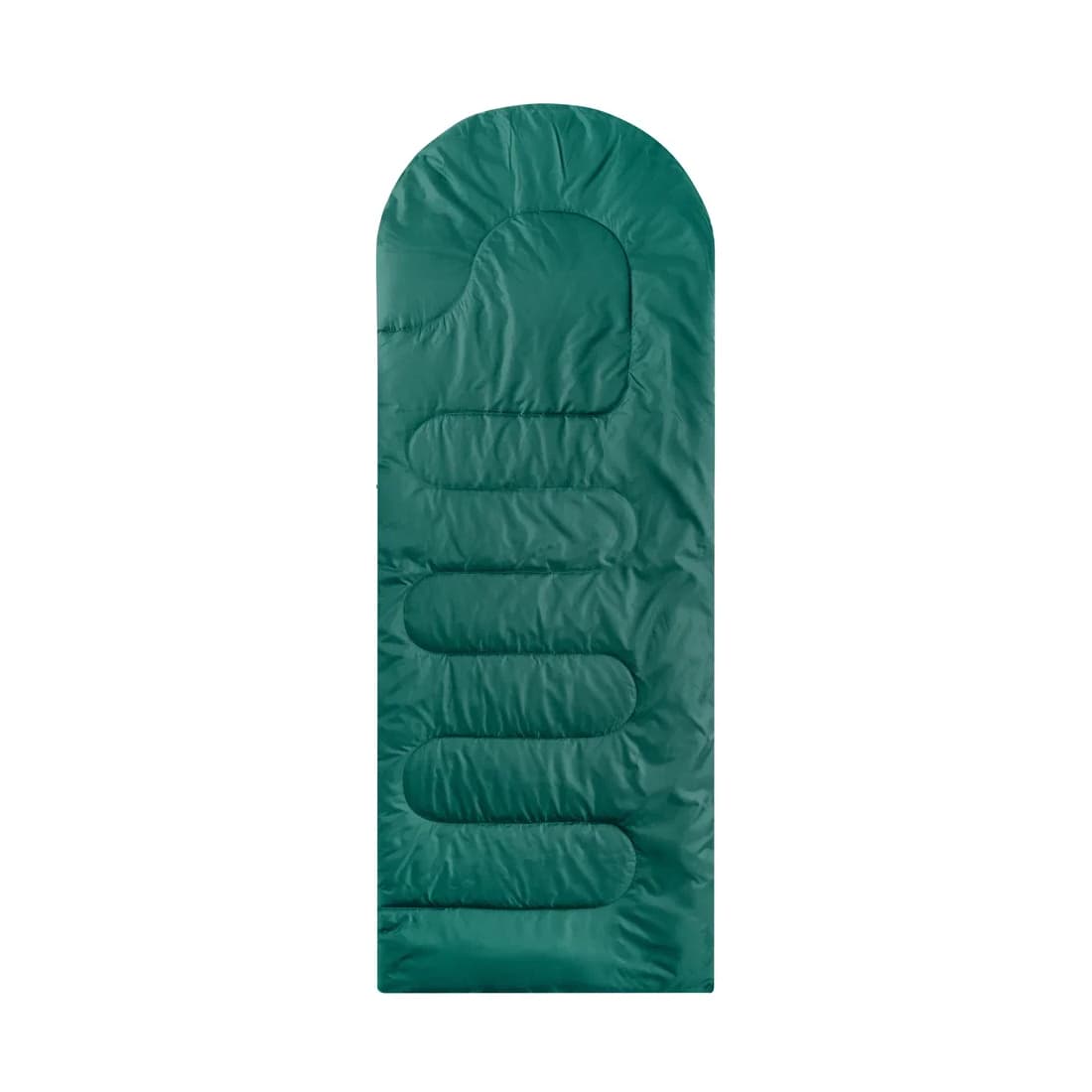 Спальный мешок, SB-LAG-150-GN-R, 220*75 см, Подголовник, Тканевый мешок, Зеленый