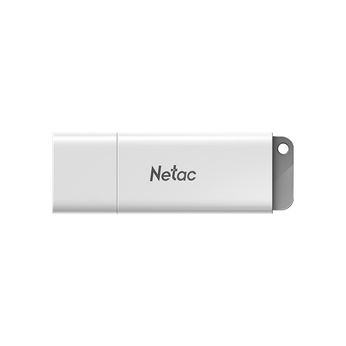 USB-накопитель, Netac, NT03U185N-032G-32WH, 32GB, USB3.2, Белый