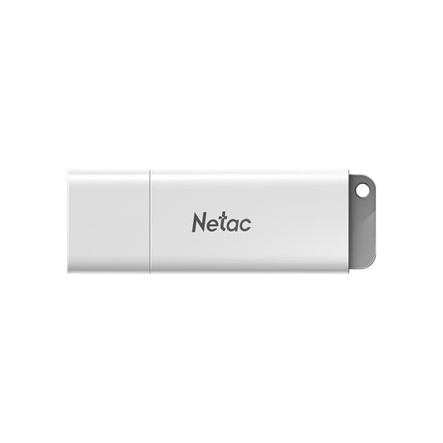 USB-накопитель, Netac, NT03U185N-032G-32WH, 32GB, USB3.2, Белый