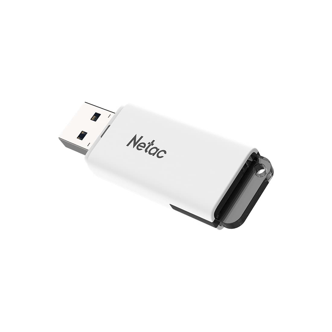USB-накопитель, Netac, NT03U185N-032G-32WH, 32GB, USB3.2, Белый