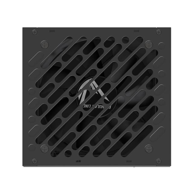 Блок питания, Formula V, FV-1200GM, 1200W, ATX 3.1, Gold, APFC, 20+4 pin, 2*4+4pin, 8*Sata, 3*Molex, 3*PCI-E 6+2 pin, 1*(16Pin)12VHPWR, Модульный, Вентилятор 12см, Кабель питания, Чёрный