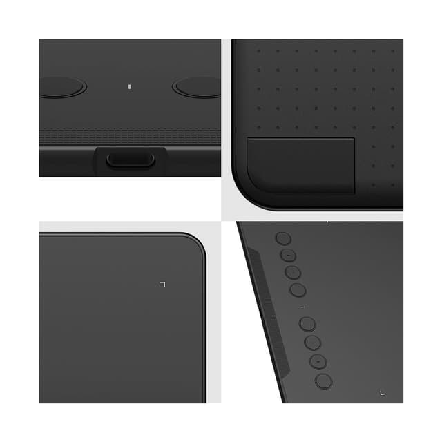 Графический планшет, XP-Pen, Deco 01 (V2), Разрешение 5080 lpi, Чувствительность к нажатию 8192, Интерфейс USB, Рабочая область 10"х6,25", Чёрный