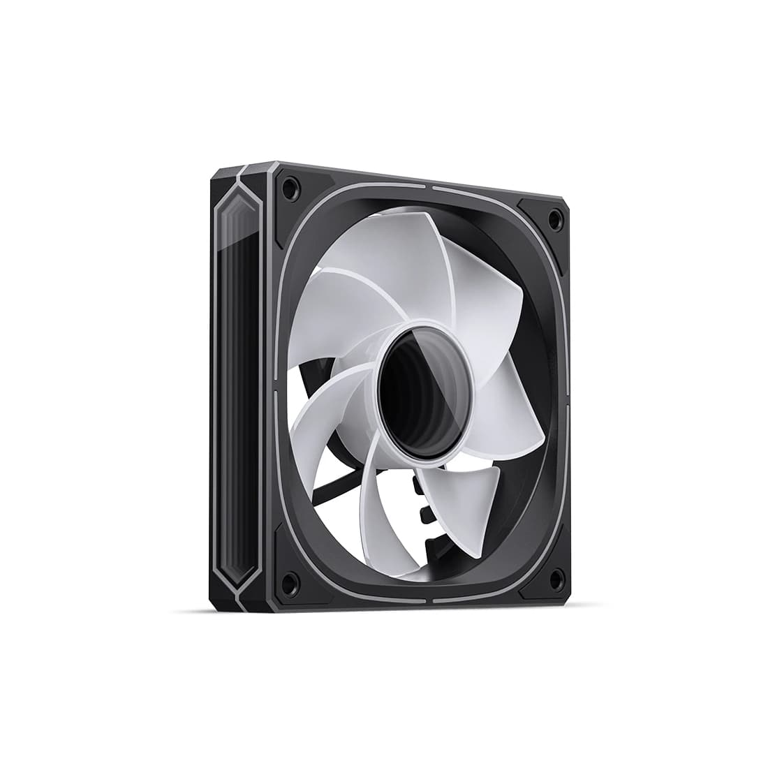 Вентилятор для компьютерного корпуса, Jonsbo, FR-505BR Reverse Black, 120мм ARGB, 800 - 1800±10% об.мин, 47,2CFM, 30dB(A), 4pin, 12012025мм, Чёрный