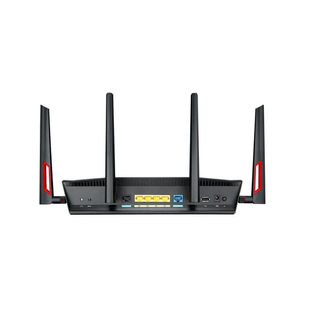 Сетевой маршрутизатор со встроенной беспроводной точкой доступа, ASUS, DSL-AC88U, 802.11/n/ac, AX3100, 1 порт 10/100/1000M WAN , 4 порта 10/100/1000M LAN, 1 порт RJ11 (xDSL)