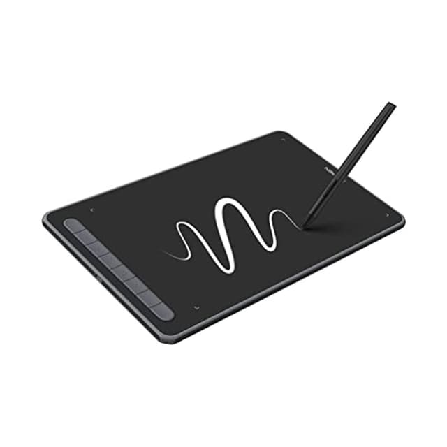 Графический планшет, XP-Pen, Deco LW BK, Разрешение 5080 lpi, Чувствительность к нажатию 8192, Интерфейс USB-C, Рабочая область 10"х6", Чёрный