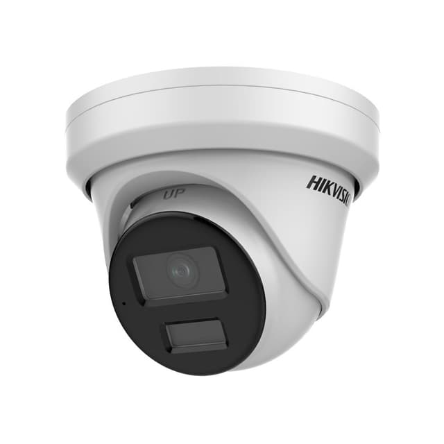 IP видеокамера, Hikvision, DS-2CD2323G2-IU(D), Купольная, CMOS- матрица 1/2.8" progressive, ИК до 30м, AcuSense, 2 mp, 0.005 Lux F1.6, Фиксированный f2.8мм, Аудио 1Микрофон 1MicroSD до 256Gb, WDR, IP67, PoE, 12VDC