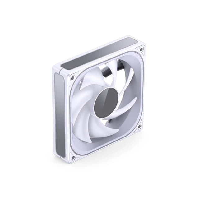 Вентилятор для компьютерного корпуса, Jonsbo, ZB-120W, 120мм ARGB, 700 - 2400±10% об.мин, 65,26CFM, 36,6dB(A), 4pin, 12012028мм, Белый