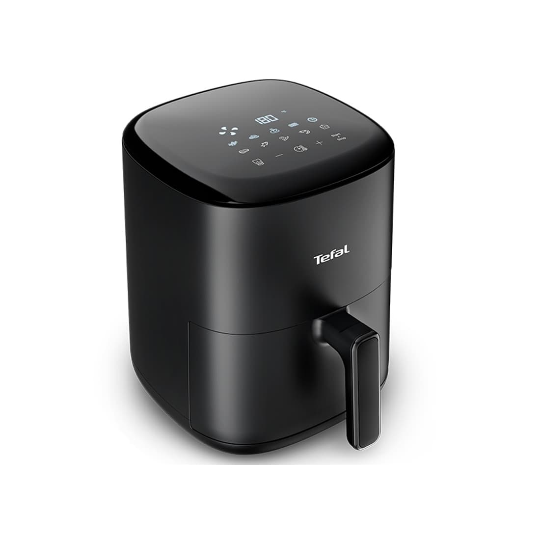 Аэрогриль, Tefal, EY145810, Объем чаши 3л, 10 программ, Сенсорное управление, Таймер, LCD дисплей, Мощность 1300 Вт, Черный
