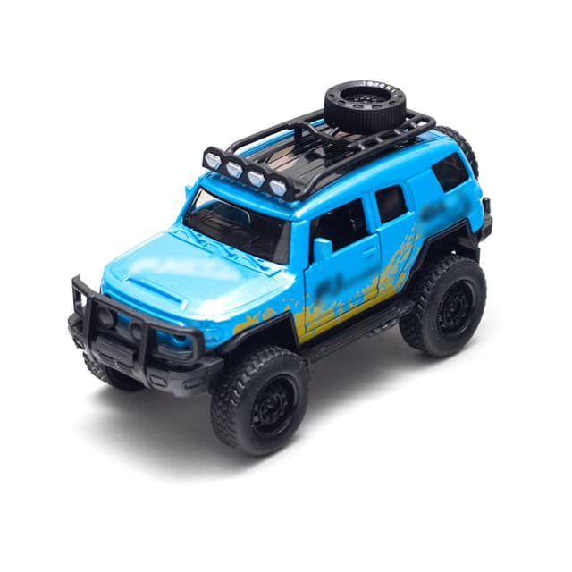 Металлическая машинка, X-Game Kids, 25300B, 1:32, Длина 12 см, Открывающиеся двери, Pull-back двигатель, Синяя, Цветная коробка