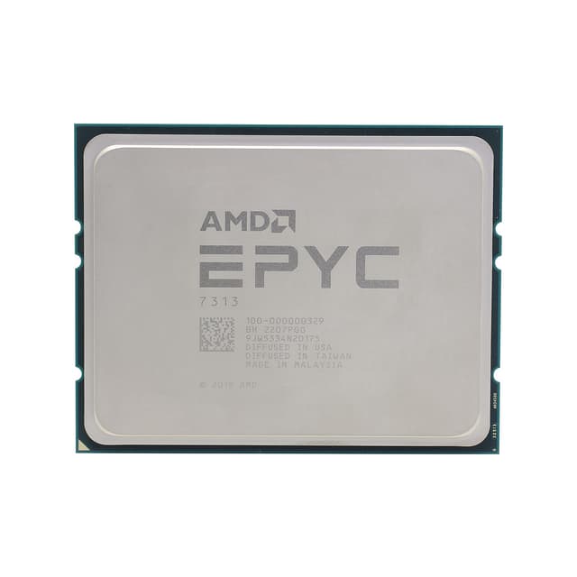 Микропроцессор серверного класса, AMD, Epyc 7313, 100-000000329, 3.0 ГГц, 16-ядерный, 155 Вт