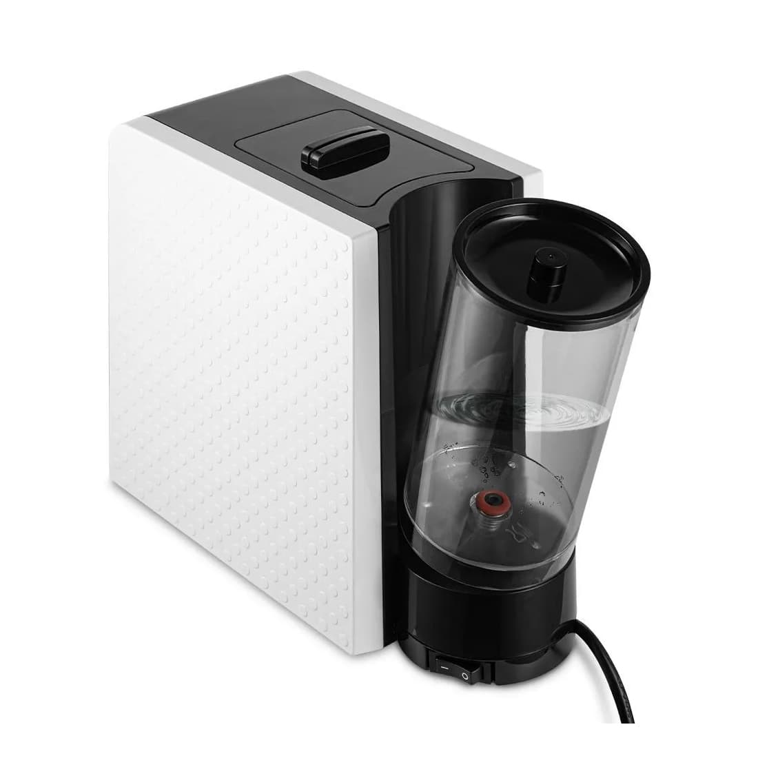 Кофеварка, Kitfort, КТ-7467, 3 в 1, Капсульная/рожковая, Давление 19 бар, Кофе в капсулах/ молотый, Объем резервуара для воды 0.8л, Максимальная высота чашки 11см, Мощность 1100 Вт, Длина шнура 0.9м, Белый/Черный