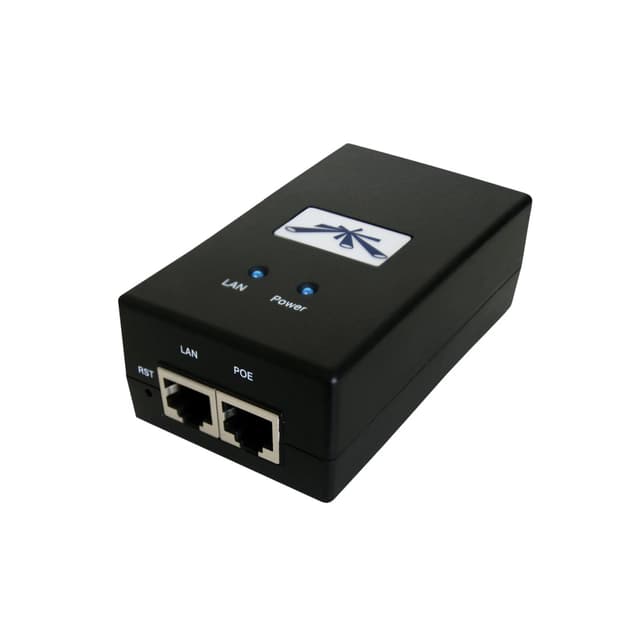 PoE адаптер, Ubiquiti, POE-24-24W, PoE-Injector 24V 24W, passive PoE, 10/100 Mbps Ethernet, 100–240V AC, 24В, 24W
