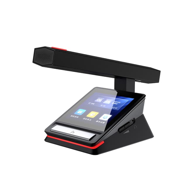 Цифровой конференц-пульт Председателя, Spon, LCS-5252C, 83dB, дисплей 4.3", черный