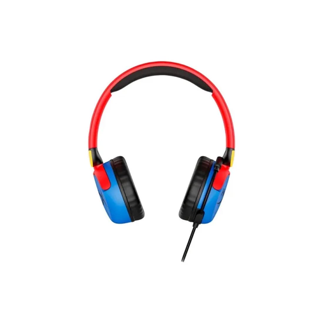 Гарнитура, HyperX, 7G8F3AA, Cloud Mini (Multi), Микрофон съёмный гибкий, Динамики 30 мм, 114 Ом, 20-20000 гц, Блок управления звуком USB удлинитель, Синий-Красный