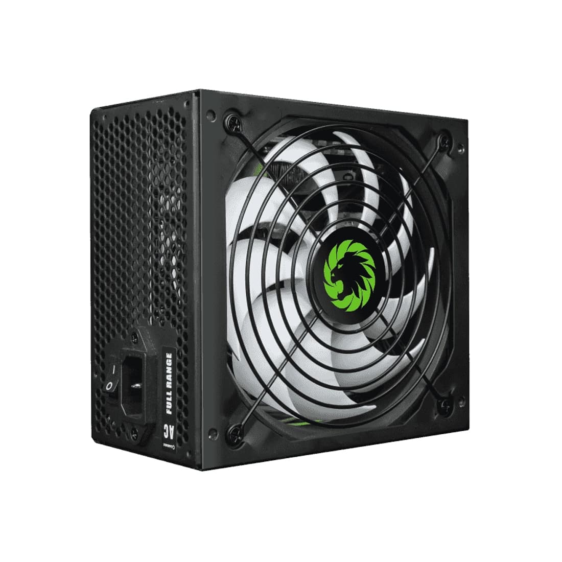 Блок питания, Gamemax, GP 550W, 2124-0550R0052, 215105500004, 550W, ATX, Bronze, APFC, 20+4 pin, 4+4pin, 5*Sata, 3*Molex, 1*PCI-E 6+2 pin, Non-modular, Вентилятор 14см, 150х140х86мм, Чёрный