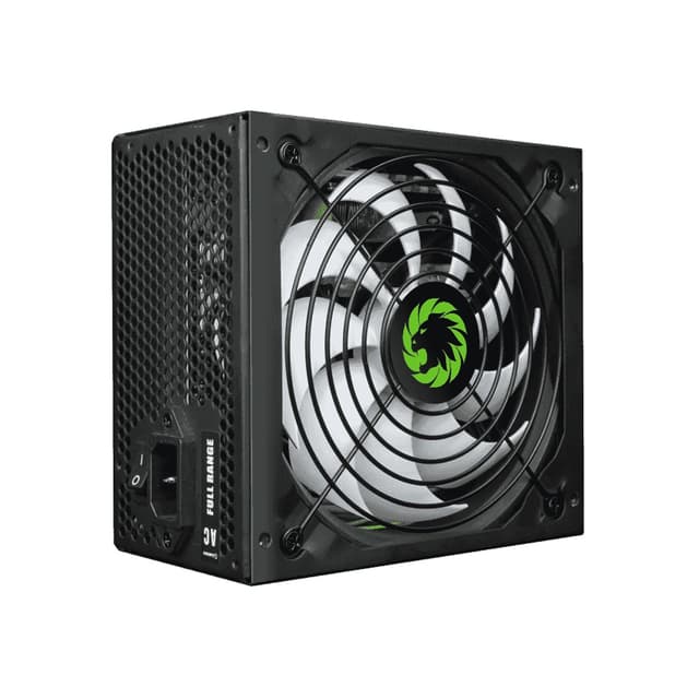 Блок питания, Gamemax, GP 550W, 2124-0550R0052, 215105500004, 550W, ATX, Bronze, APFC, 20+4 pin, 4+4pin, 5*Sata, 3*Molex, 1*PCI-E 6+2 pin, Non-modular, Вентилятор 14см, 150х140х86мм, Чёрный