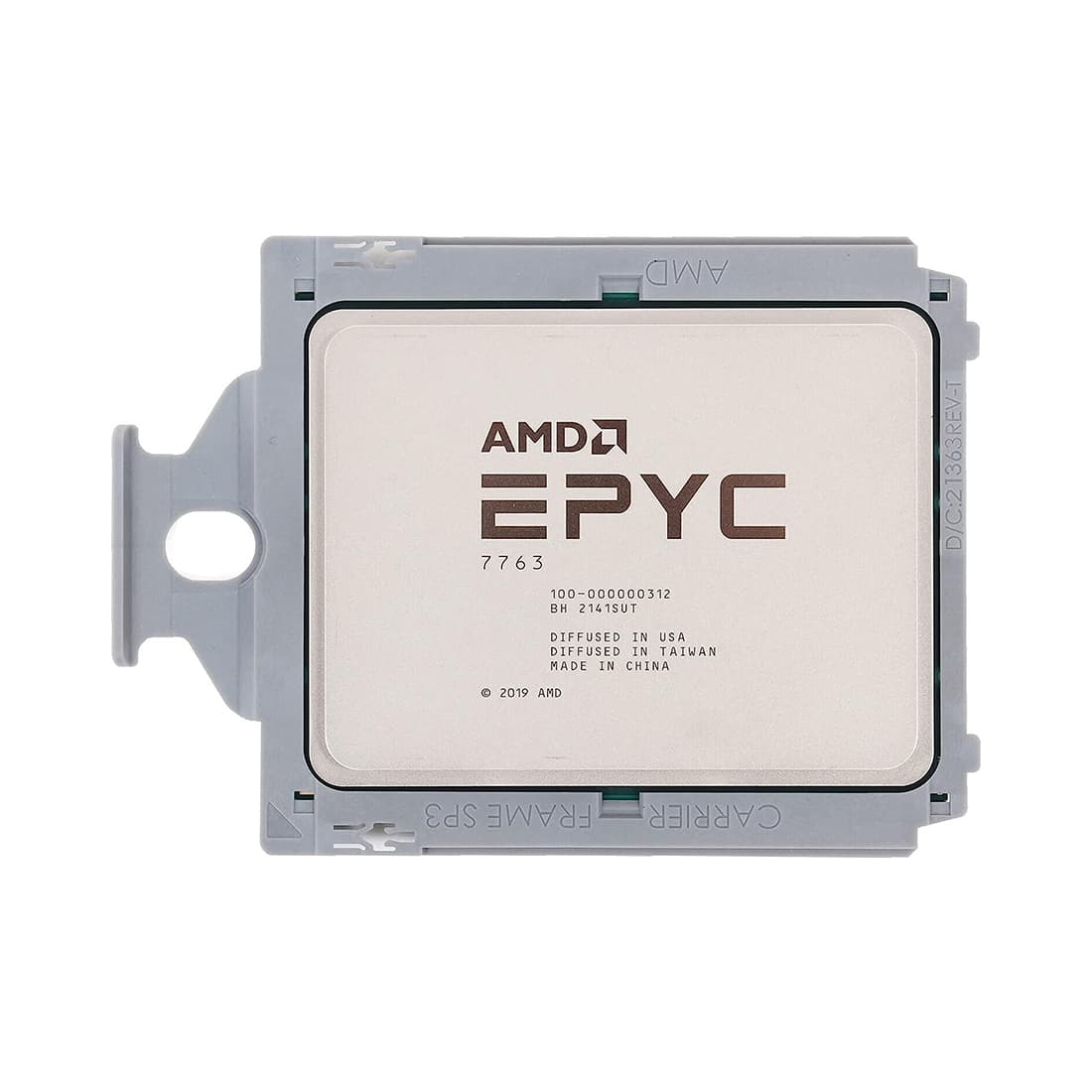 Микропроцессор серверного класса, AMD, Epyc 7443, 100-000000340, 2.85 ГГц, 24-ядерный, Milan, 200 Вт