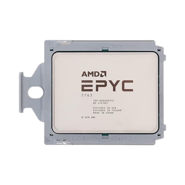 Микропроцессор серверного класса, AMD, Epyc 7443, 100-000000340, 2.85 ГГц, 24-ядерный, Milan, 200 Вт