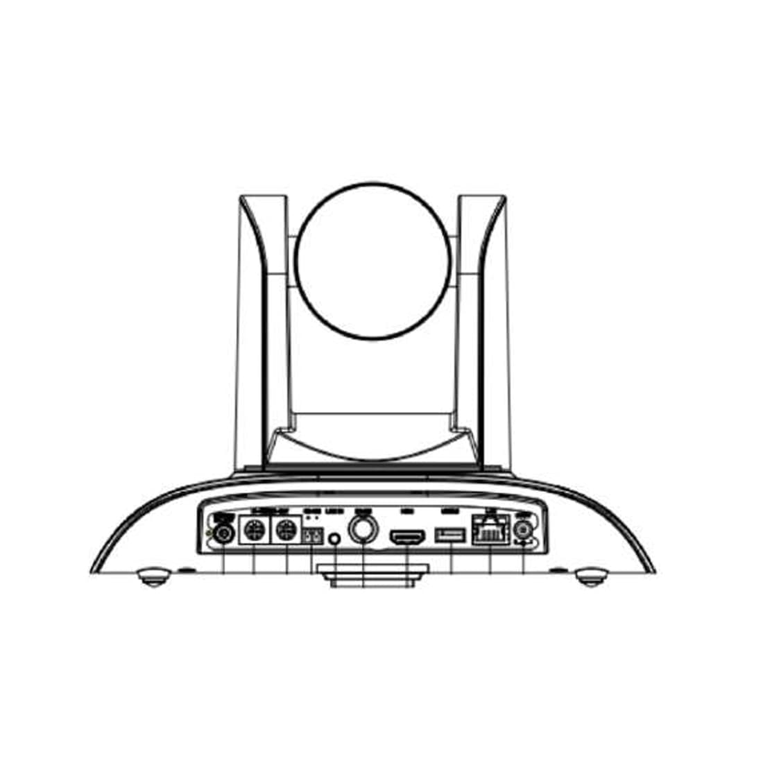 Камера для видеоконференций, Spon, LCS-2871-20, диафрагма F1.6 – F3.5, оптический зум x20, цифровой зум х10, чёрный