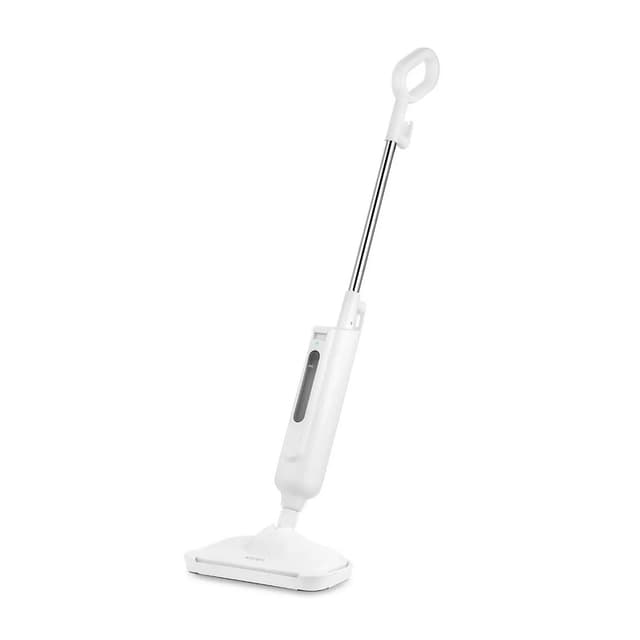 Паровая швабра, Kitfort, КТ-1052, Объем резервуара 330 мл, Подача пара 20-30 г/мин, Время нагрева 30 сек, Время работы 11-16 мин, Мощность 1300 Вт, Длина шнура 5м, Белый/Синий