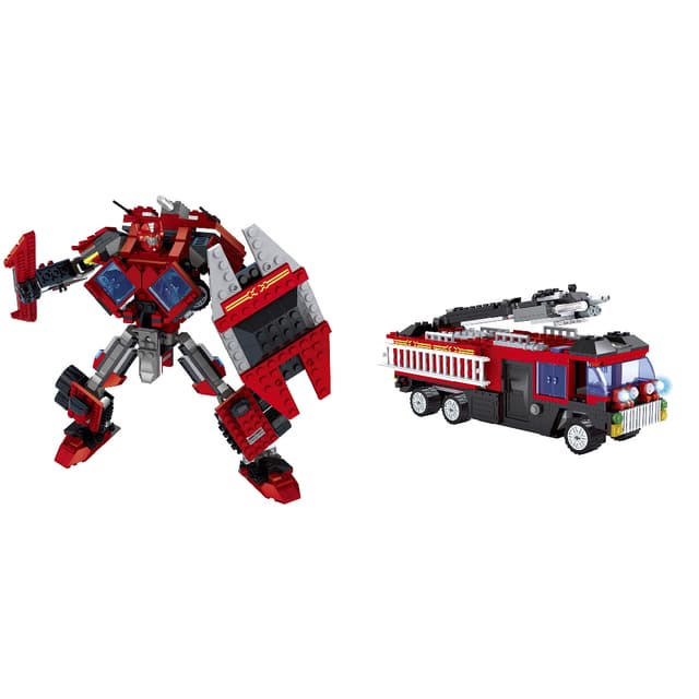 Игровой конструктор, Ausini, 25711, Роботы, Пожарная машина, 429 деталей, Цветная коробка