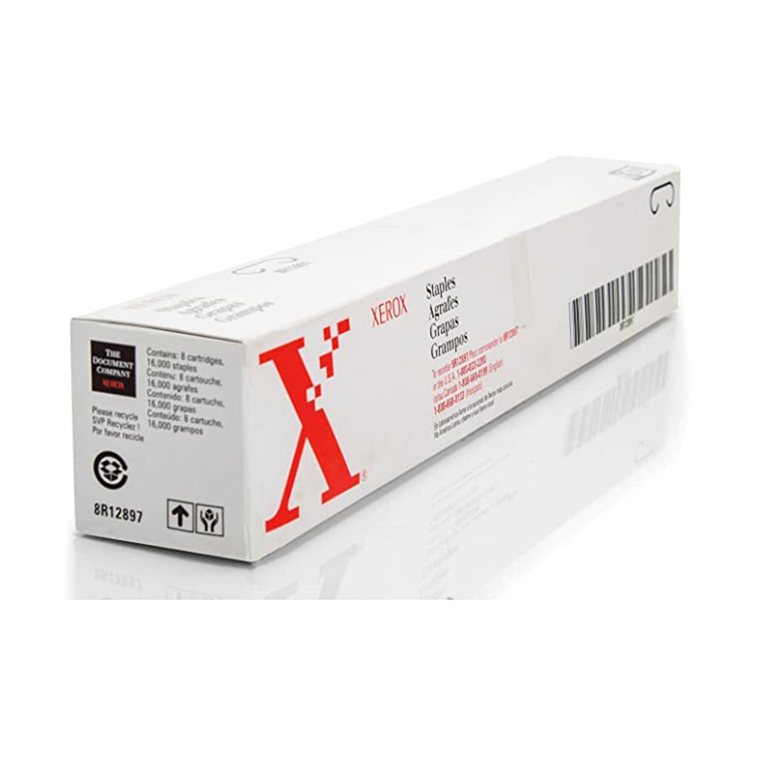 Картридж скрепок для буклетирования, Xerox, 008R12897, Совместимость: Офисный финишер-буклетмейкер для VersaLink B7025/B7030/B7035/C8000DT/C9000DT/C7020/C7025/C7030, WorkCentre Pro 245/255, WorkCentre 5845/5855, WorkCentre Pro 165/175, ColorQube 9201/9202/9203, WorkCentre 5765/5775/5790, WorkCentre 5222, ColorQube 9301/9302/9303, WorkCentre Pro 232/238, CopyCentre C65 Digital Copier, CopyCentre 265/275, CopyCentre 232/238, WorkCentre 5735/5740/5745/5755, WorkCentre 5325/5330/5335, WorkCentre 752...