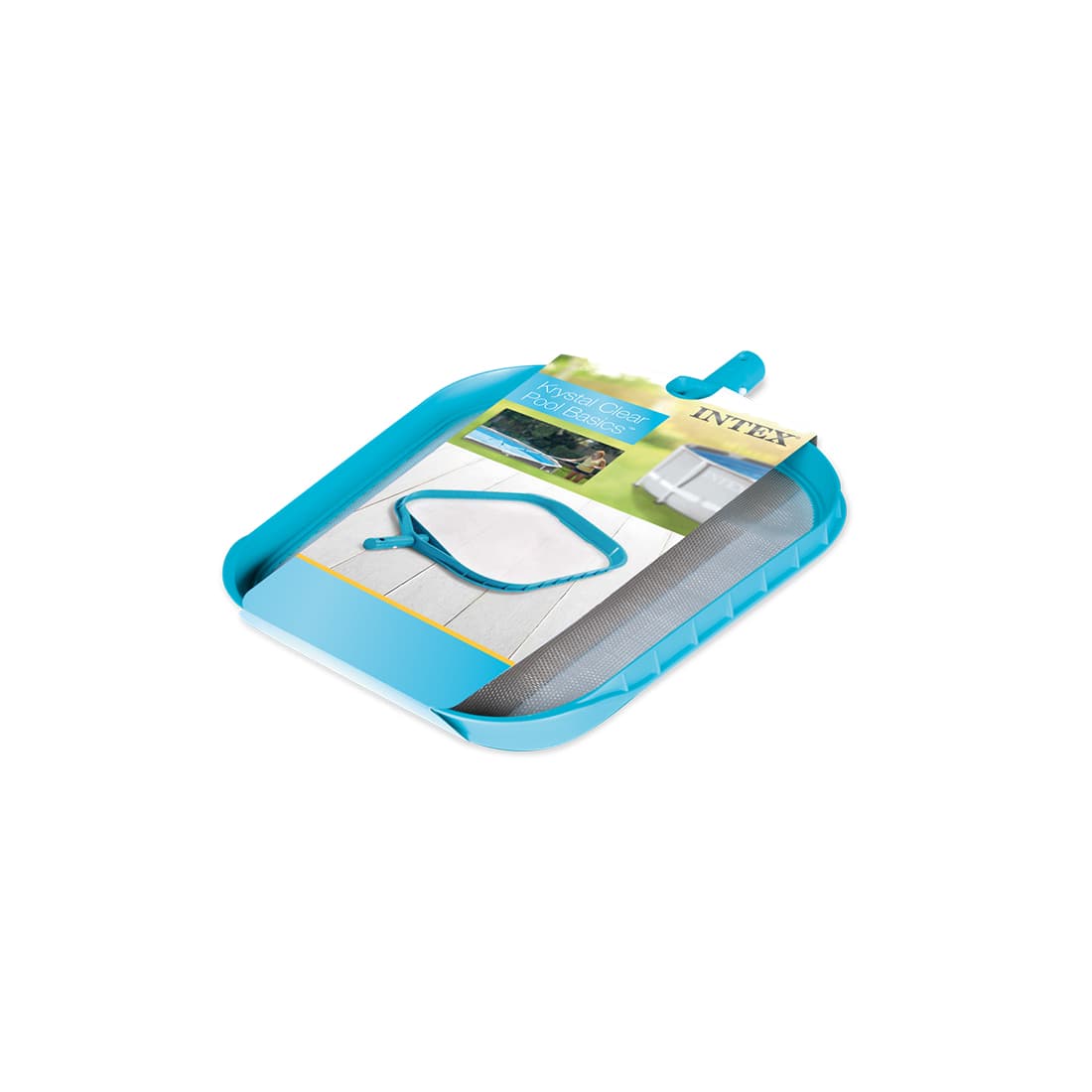 Насадка-сачок для чистки бассейна, INTEX, 29050, Пластик, Диаметр крепления 26.2мм, Голубой, В картоне