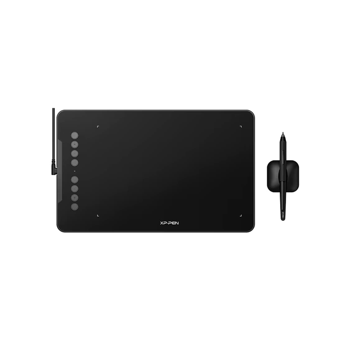 Графический планшет, XP-Pen, Deco 01 (V3), Разрешение 5080 lpi, Чувствительность к нажатию 8192, Интерфейс USB, Рабочая область 10"х6,25", Чёрный