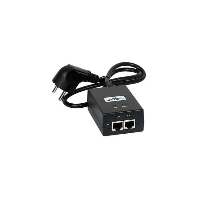 PoE адаптер, Ubiquiti, POE-24-24W-G, PoE Injector 24VDC 24W Gbit, passive PoE, 10/100/1000Mbps Ethernet, 100–240V AC, 24В, 24W