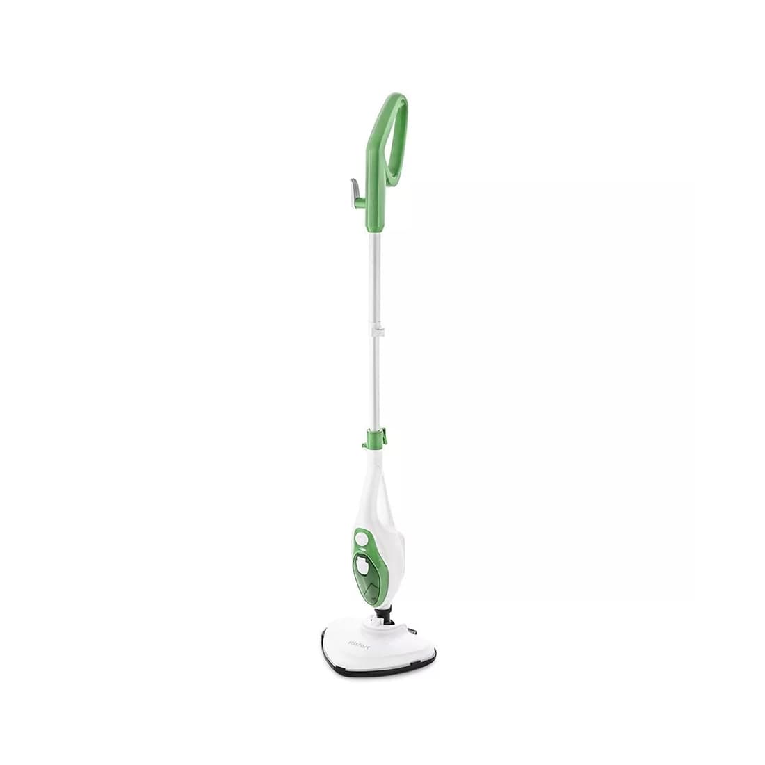 Паровая швабра, Kitfort, КТ-1004-2, зеленый, Мощность 1500Вт, Ёмкость резервуара 350мл, Пластик, Подача пара 8-35г/мин, Длина шнура 5м, Зеленый