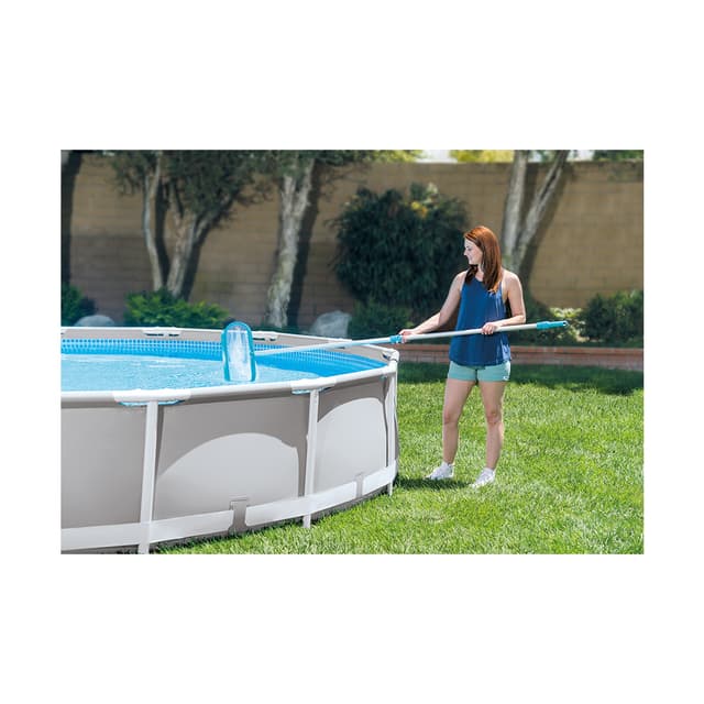 Набор насадок для чистки бассейна Deluxe Cleaning Kit, INTEX, 29057, Винил, Насадка-мешок, Насадка-щетка , Насадка-пылесос, Внешний диаметр крепления 29.8мм, Голубой, Блистер