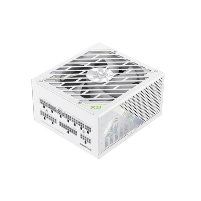 Блок питания, Gamemax, GX PRO 1250G WH, 2121-1250B0026, 1250W, Gold, ATX3.1, APFC, 20+4 pin, 1*4+4pin, 5*Sata, 3*Molex, 2*PCI-E 6+2 pin, 1*PCI-E 12+4pin, Modular, Вентилятор 13,5см, 160*150*85 см, Белый