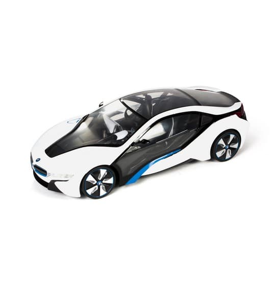 Радиоуправляемая машина, RASTAR, 49600-11W, 1:14, BMW I8, Пластик, 40 Mhz, Белый, Цветная коробка.