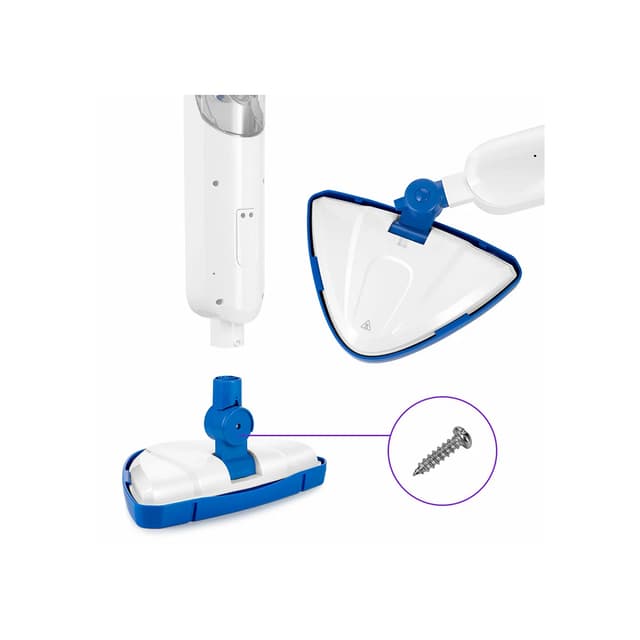 Паровая швабра, Kitfort, КТ-1048-3, Мощность 1300 Вт , Ёмкость резервуара для воды 360 мл, Длина шнура 4,9 м ,Цвет синий