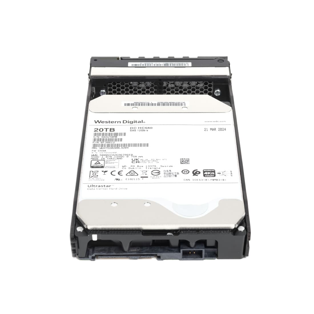 Жесткий диск, Huawei, L1-NLSAS20T-W, 20TB, 7.2K RPM, NL-SAS, 3.5"